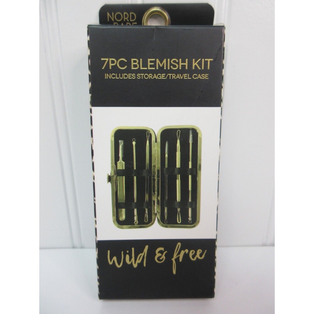 Wild & Free 7pc Blemish Kit with Storage Travel Case Sealed Box